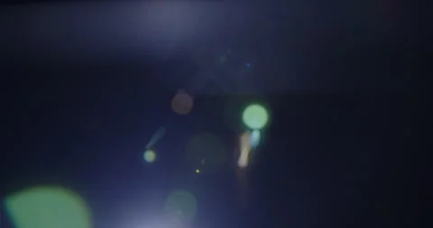 Sliding lens flare cinematic effect. Stock Footage 331921023