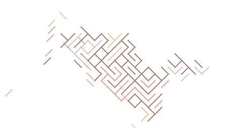 Sliding Linear Graphics Constructing Uzbekistan Map Shape Stock Footage 328356304
