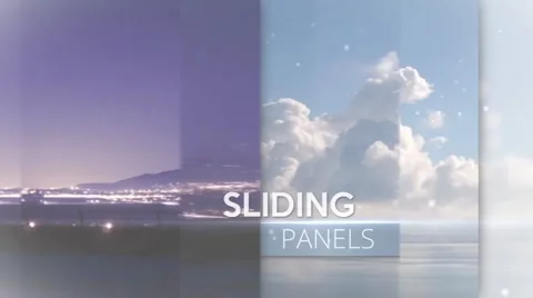 Sliding Panels - After Effects Template 스톡 After Effects