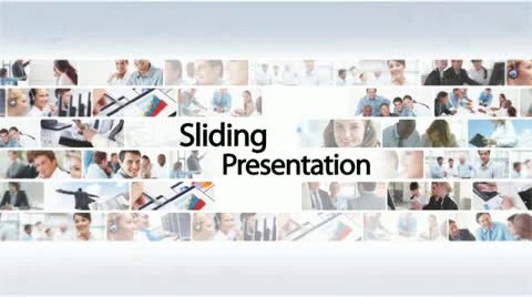 Sliding Presentation - After Effects Template Stock After Effects