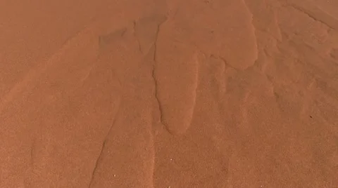 Sliding sand from sand dune Video stock 12148272