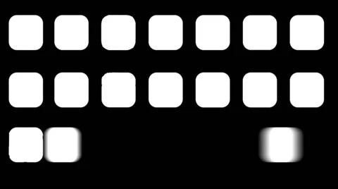 Sliding Squares Animation motion blur looped Stock Footage 50430002