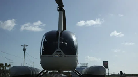 Sliding Timelapse Of Helicopter Stock Footage 27136806