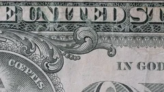 Sliding Video Of A One Us Dollar Bill No Stock Video Pond5