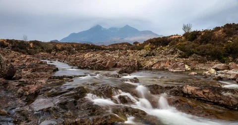 Sligachan 4K Stock Footage 107174311