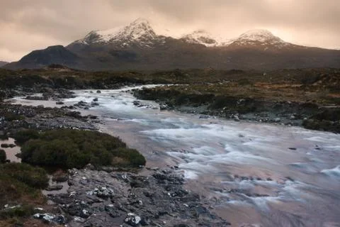 Sligachan Foto stock