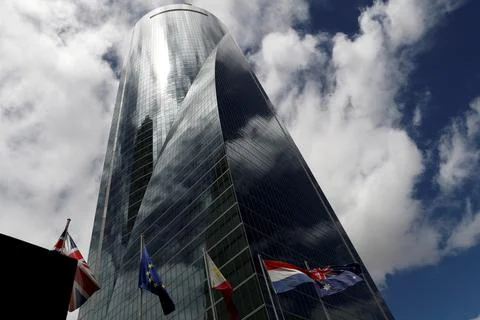 Slight decrease of the heat in Madrid, Spain - 27 Jul 2019 写真素材