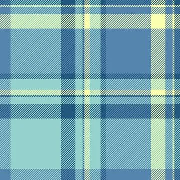 Slim fabric texture seamless, cute plaid tartan vector. Mature textile back.. Stock Illustration