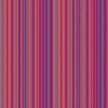 Slim textile pattern stripe, delicate background lines vector. India fabric.. Stock Illustration