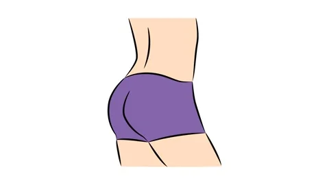 Slim Waist 3 Video stock 280616912