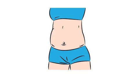 Slim Waist Stock Footage 280617149