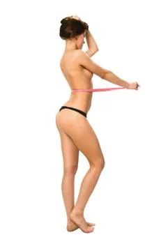 Slim waist Stock Photos