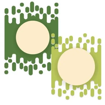 Slime abstract green liquid background Stock Illustration