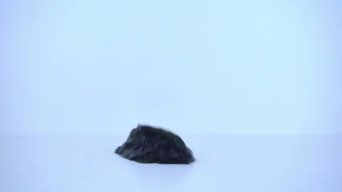 Slime falling in slow motion. Stock Footage 95702497
