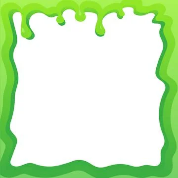 Free Vector  Realistic slime backdrop with green jelly liquid on