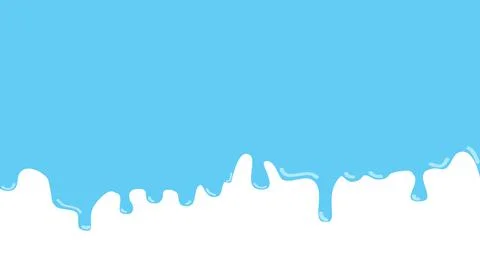Slime pattern. light blue and white color. Abstract background. vector Illustrazione stock