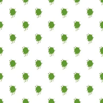 Slime spot isolated on white background Stock Illustration