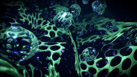 Slimy Bass Looping Animation Stock Footage 73610688