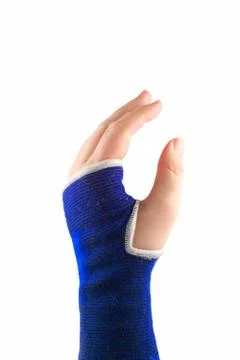 Sling hand Stock Photos