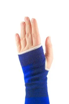 Sling hand Stock Photos