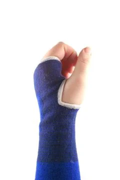 Sling hand Stock Photos