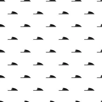 Slipper pattern, simple style Illustrazione stock