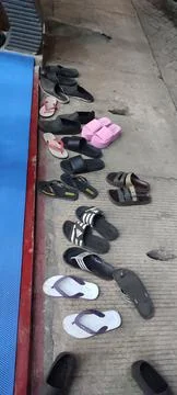 Slippers 库存照片