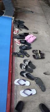 Slippers 库存照片
