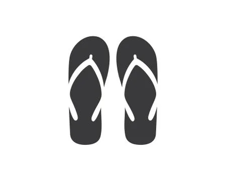 Slippers vector icon illustration design Stock Illustration