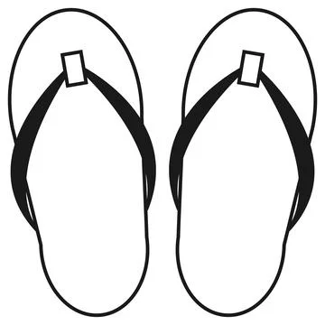 Slippers vector illustration design Stock Illustration