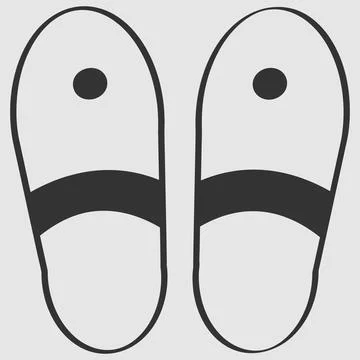 Slippers vector illustration design Stock Illustration