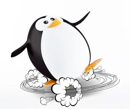 Slipping Stock Illustration