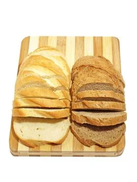 Slised bread. Stock Photos
