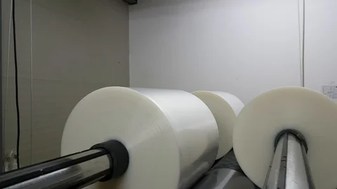 Slitter rewinder Stock Footage 102371168