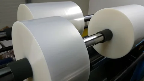 Slitter rewinder Stock Footage 102373474