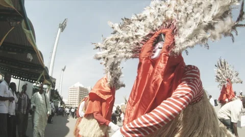 Slo-mo Masquerade dancing 库存影片 45903121