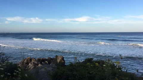 Slo mo Meditative waves 02 Video stock 115590483