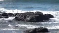 slo mo Pacific ocean rip curl waves smashing into rock 7 HD動画