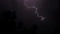 slo mo power crawler lightning repeats path HD-videomateriaal