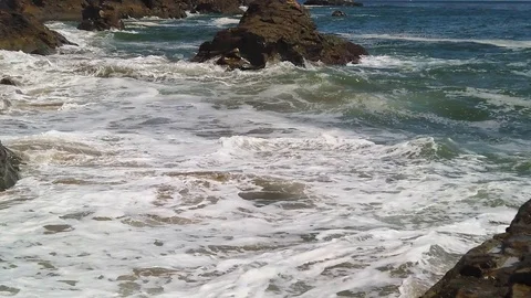 Slo-Mo-RoillingTide Vídeos de archivo 115362005