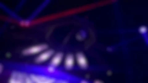 SLO MO scene under laser lighting in nightclub Abstract party background VJ.. Stock Footage 265763734