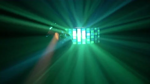 SLO MO scene under laser lighting in nightclub Abstract party background VJ.. Stock Footage 265763975