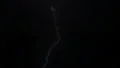 slo mo soft focus silhouette lighting strikes 01 HD 影片