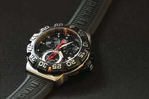 Сlock timepiece black Stock Footage 11413372