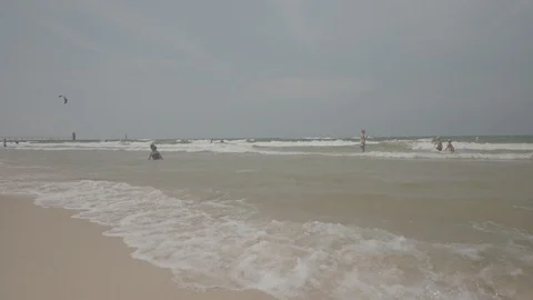 Slog2 beach and sand timelapse Stock Footage 99058115