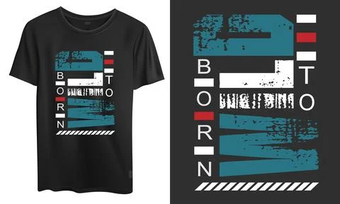 Slogan text design Stock Illustration