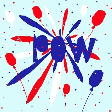 Slogan vector print for celebration design 4 th july in vintage style with te Stock Illustration