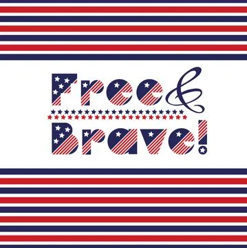Slogan vector print for celebration design 4 th july in vintage style with te Stock Illustration