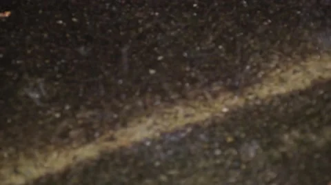 SloMo Rain on Concrete Stock Footage 44786005