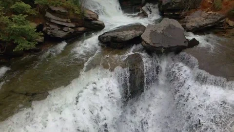 Slomo waterfall Stock Footage 132514745